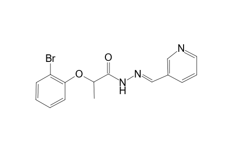 2-(2-Bromo-phenoxy)-propionic acid pyridin-3-ylmethylene-hydrazide