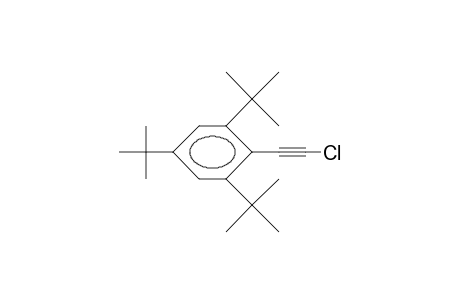 Chloro-(2,4,6-tri-tert-butyl-phenyl)-acetylene
