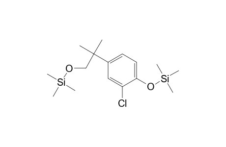 Silane, [2-chloro-4-[1,1-dimethyl-2-[(trimethylsilyl)oxy]ethyl]phenoxy]trimethyl-