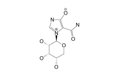 5-CARBAMOYL-1-(BETA-D-RIBOPYRANOSYL)-IMIDAZOLIUM-4-OLATE