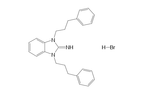 1,3-bis(3'-Phenylpropyl)-2,3-dihydro-benzimidazole-2-imine - hydrobromide