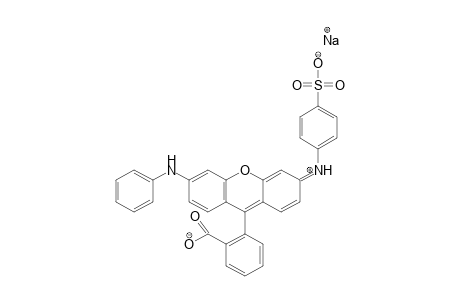 Sym.dianilino-O-carboxyphenyl-xanthylium (Na salt des inn.sulfats)