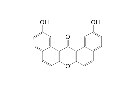 2,12-Dihydroxy-dibenzo[a,j]xanthen-14-one