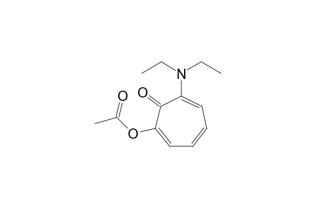 7-Acetoxy-2-(N,N-diethylamino)tropone