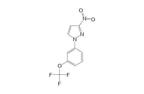 3-NITRO-1-[3-(TRIFLUOROMETHOXY)-PHENYL]-3-NITRO-1H-PYRAZOLE