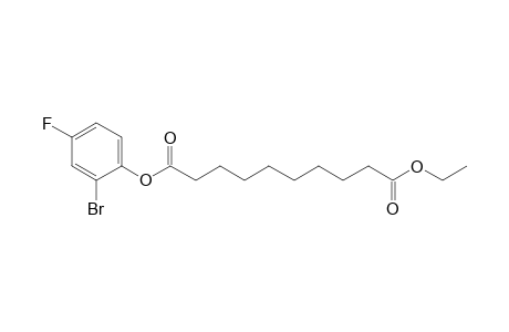 Sebacic acid, 2-bromo-4-fluorophenyl ethyl ester