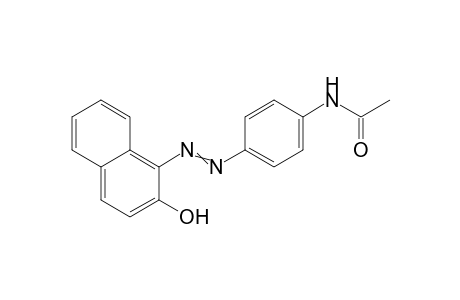 1-(4-(N-acetylamino)phenylazo)naphthalen-2-ol