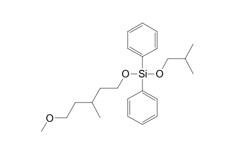 Silane, diphenylisobutoxy(5-methoxy-3-methylpentyloxy)-