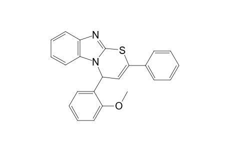 4-(2-Methoxyphenyl)-2-phenyl-4H-benzo[4,5]imidazo[2,1-b][1,3]thiazine