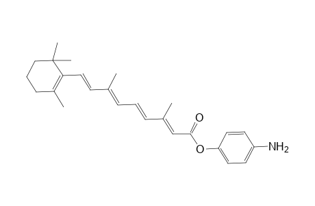 4-Aminophenyl (2E,4E,6E,8E)-[3,7-Dimethyl-9-(2,6,6-trimethyl-1-cyclohexenyl)nona-2,4,6,8-tetraenoate
