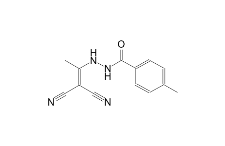 benzoic acid, 4-methyl-, 2-(2,2-dicyano-1-methylethenyl)hydrazide