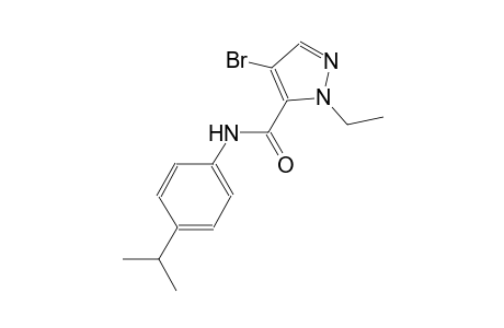 4-bromo-1-ethyl-N-(4-isopropylphenyl)-1H-pyrazole-5-carboxamide
