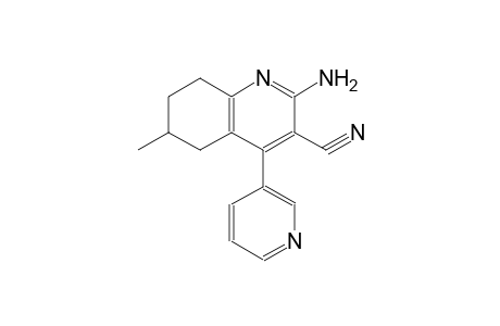2-amino-6-methyl-4-(3-pyridinyl)-5,6,7,8-tetrahydro-3-quinolinecarbonitrile