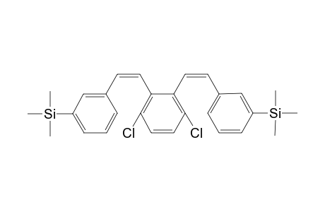 (((1Z,1'Z)-(3,6-dichloro-1,2-phenylene)bis(ethene-2,1-diyl))bis(3,1-phenylene))bis(trimethylsilane)