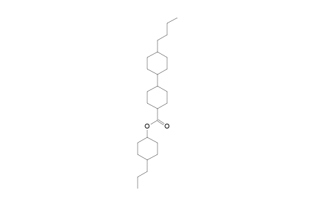 (4-propylcyclohexyl) 4-(4-butylcyclohexyl)cyclohexane-1-carboxylate