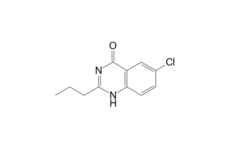 6-Chloranyl-2-propyl-1H-quinazolin-4-one