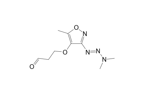 3,3-Dimethyl-1-(5-methyl-4-carboethoxyisoxazol-3-yl)triazine