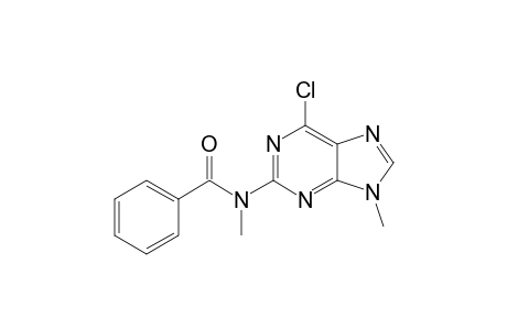 N-(6-Chloro-9-methyl-9H-purin-2-yl)-N-methylbenzamide
