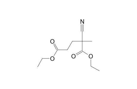2-cyano-2-methyl-1,5-pentanedioic acid bis(ethyl ester)