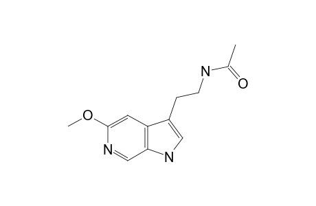 N-[2-(5-METHOXY-1H-PYRROLO-[2,3-C]-PYRIDIN-3-YL)-ETHYL]-ACETAMIDE