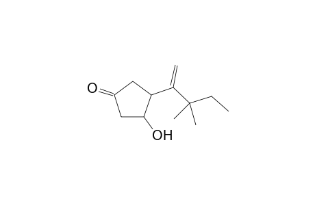 3-[4'-Hydroxy]-2,2-dimethyl-1-methylidenebutyl}cyclopentanone
