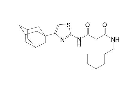 N~1~-[4-(1-adamantyl)-1,3-thiazol-2-yl]-N~3~-hexylmalonamide