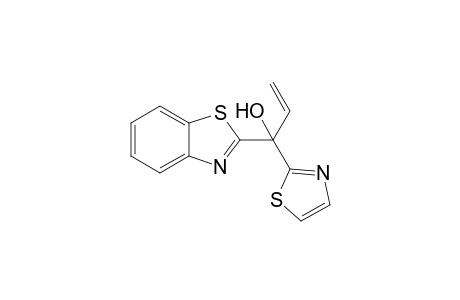 1-(1,3-benzothiazol-2-yl)-1-(1,3-thiazol-2-yl)prop-2-en-1-ol