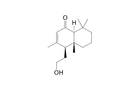(+)-(4S,4aR,8aS)-4-(2-Hydroxyethyl)-3,4a,8,8-tetramethyl-4a,5,6,7,8,8a-hexahydro-1(4H)-naphthalenone