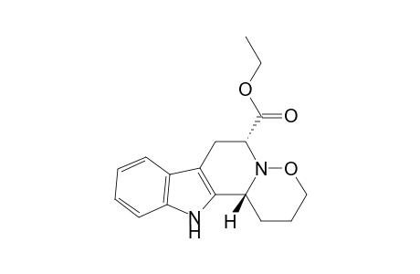 rel-(6R,12bR)-6-(ethoxycarbonyl)-2,3,6,7,12,12b-hexahydro-1H-[1,2]oxazino[2',3':1,2]pyrido[3,4-b]indole