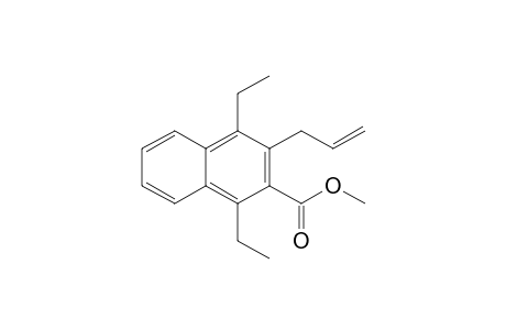 Methyl 2-allyl-1,4-diethyl-3-naphthoate