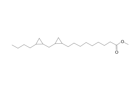 Cyclopropanenonanoic acid, 2-[(2-butylcyclopropyl)methyl]-, methyl ester