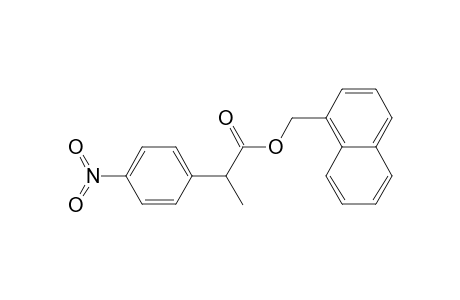 .alpha.-Methyl-1-naphthalenylemethyl (4'-nitrophenyl)acetate