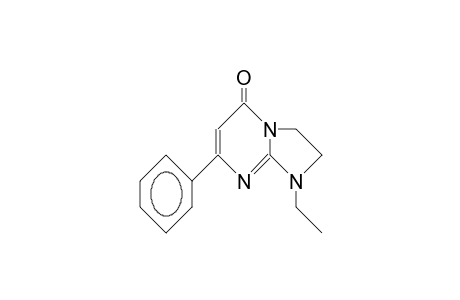1-Ethyl-5-oxo-7-phenyl-1,2,3,5-tetrahydro-imidazo(1,2-A)pyrimidine