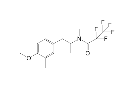 2,2,3,3,3-pentafluoro-N-(1-(4-methoxy-3-methylphenyl)propan-2-yl)-N-methylpropanamide