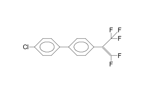 2-(4-P-Chloro-biphenylyl)-perfluoro-propene