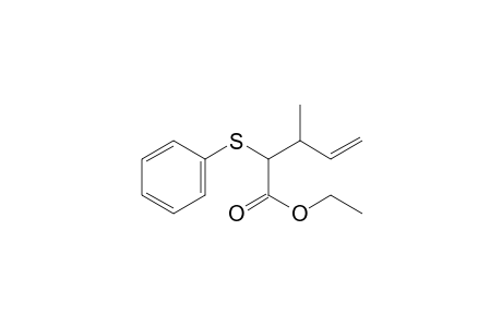 Ethyl 3-methyl-2-(phenylthio)pent-4-enoate