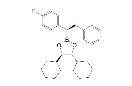 (4R,5R)-4,5-dicyclohexyl-2-[(1R)-1-(4-fluorophenyl)-2-phenyl-ethyl]-1,3,2-dioxaborolane