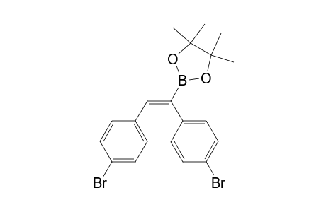 (Z)-1-(4',4',5,5'-tetramethyl-1',3',2'-dioxaborolan-2'-yl)-1,2-bis(4''-bromophenyl)ethane