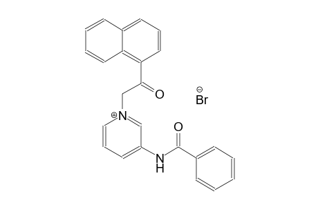 3-(benzoylamino)-1-[2-(1-naphthyl)-2-oxoethyl]pyridinium bromide