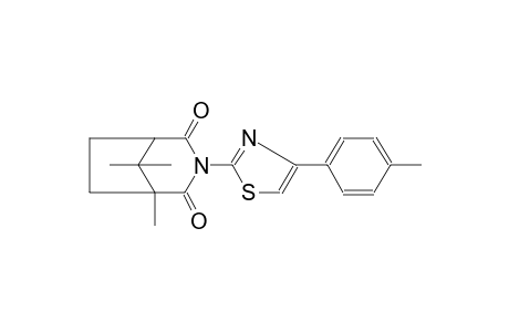 1,8,8-Trimethyl-3-(4-p-tolyl-thiazol-2-yl)-3-aza-bicyclo[3.2.1]octane-2,4-dione