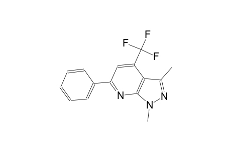 1,3-dimethyl-6-phenyl-4-(trifluoromethyl)-1H-pyrazolo[3,4-b]pyridine