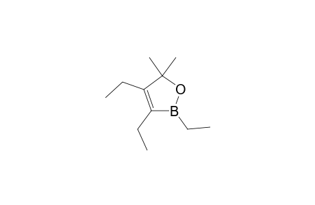 2,3,4-Triethyl-5,5-dimethyl-2,5-dihydro-1,2-oxaborole
