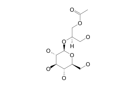 (2R)-3-O-ACETYL-2-O-BETA-D-GLUCOPYRANOSYL-SN-GYCEROL