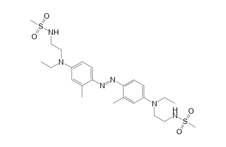 Methanesulfonamide, N,N'-[1,2-diazenediylbis[(3-methyl-4,1-phenylene)(ethylimino)-2,1-ethanediyl]]bis-
