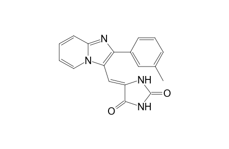 3-[(3',5'-Dioxoimidazole-1'-ylidene)methyl]-2-phenyl-1-azaindolizine