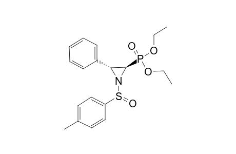 DIETHYL-[S-(S),2R,3R]-(+)-N-(PARA-TOLUENESULFINYL)-3-PHENYLAZIRIDINE-2-PHOSPHONATE