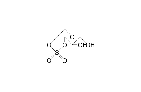 A-D-Arabino-hexopyranose 3,4-(cyclic sulfate)