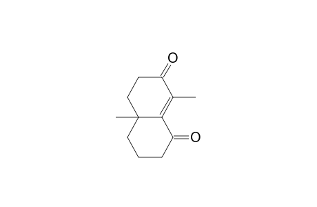 4a,8-dimethyl-3,4,5,6-tetrahydro-2H-naphthalene-1,7-dione