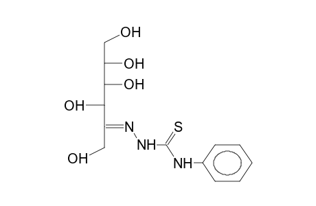 FRUCTOSE, 4-PHENYLTHIOSEMICARBAZONE (SYN OPEN FORM)