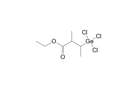 ETHYL-2-METHYL-3-(TRICHLOROGERMYL)-BUTYRATE